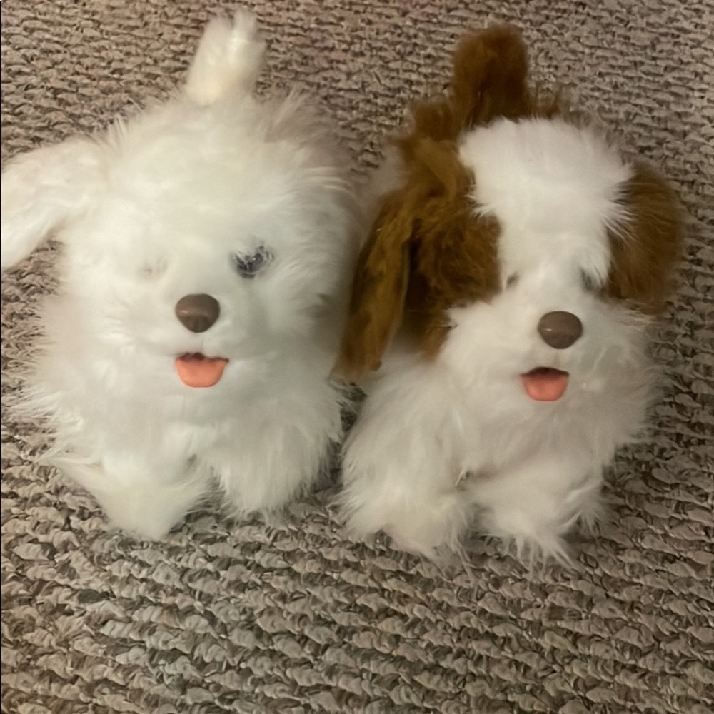2 fur real friends dogs